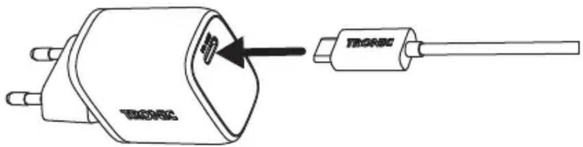 TRONIC TWCA 30A1 - Ihr Endgerät aufladen - 1