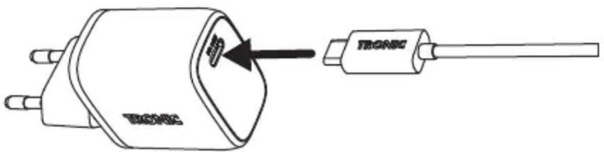 TRONIC TWCA 30A1 - Uw apparaat opladen - 1