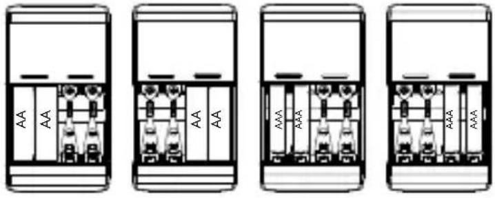 TRONIC TRC 2 A1 - Carga de pilas recargables - 1