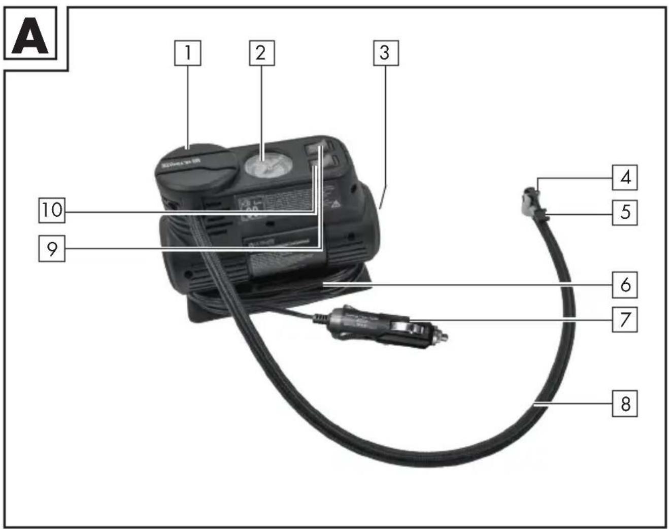 ULTIMATE SPEED UMK 10 E4 - MINI-KOMPRESSOR - 1