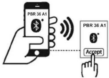 PARKSIDE PBR 36 A1 - Connexion à un périphérique de lecture via Bluetooth - 2