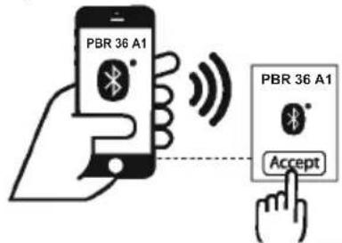 PARKSIDE PBR 36 A1 - Collegamento ad un dispositivo da riprodurre tramite Bluetooth - 2