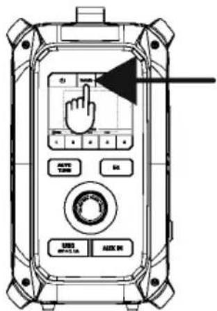 PARKSIDE PBR 36 A1 - Podłączanie do urządzenia odtwarzającego przez złącze Bluetooth - 1