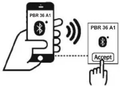 PARKSIDE PBR 36 A1 - Connecting to playback device via Bluetooth - 2