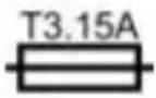 PARKSIDE PAFR 20-Li A1 - Symbols on the charger - 6