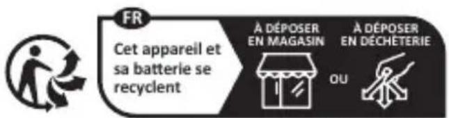 PARKSIDE PHLA 20-Li A1 - Instructions pour le recyclage des batteries - 2