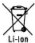 PARKSIDE PHLA 20-Li A1 - Disposal instructions for rechargeable batteries - 1