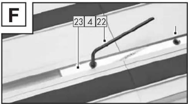 PARKSIDE PTSS 1200 D3 - - Connecting the guide rails - 1