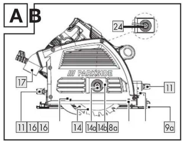 PARKSIDE PTSS 1200 D3 - SCIE PLONGEANTE - 1