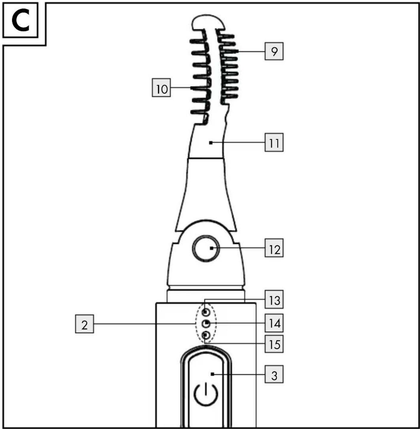 Cien BEAUTY CBWB 3.7 A1 - BROSSE À CILS CHAUFFANTE - 3