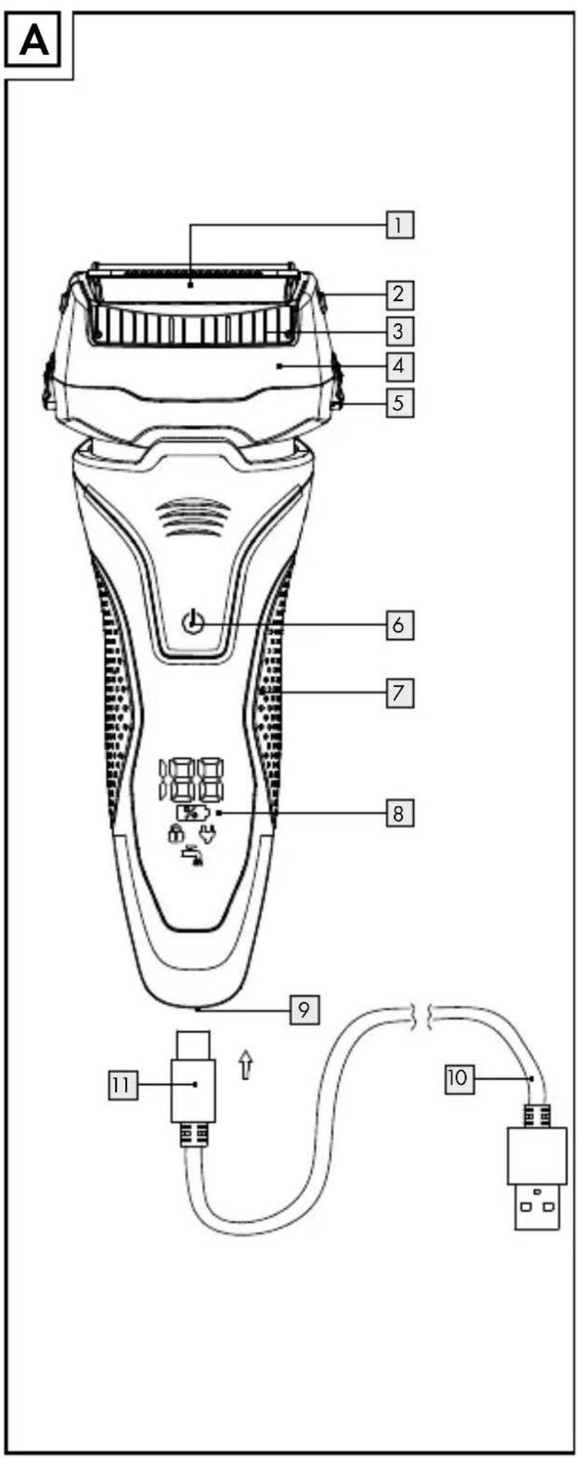 Cien BEAUTY CFR 3.7 A1 - ELECTRIC SHAVER - 1