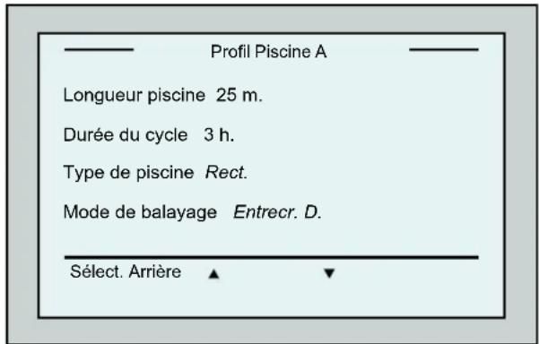 DOLPHIN Wave 300 XL - Configuration manuelle des Profils de piscines - 1