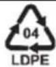 SILVERCREST SSMA 12 A1 - Symbol Materiale Indeholdt i følgende emballagedele til dette produkt - 1