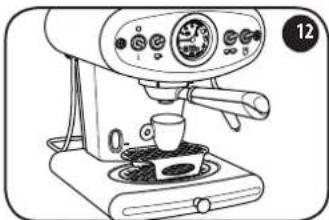 ILLY X1 E.S.E. & Ground - 更改杯中的饮料量 - 1