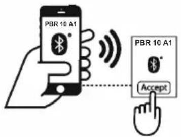 PARKSIDE PBR 10 A1 - Connecting to playback device via Bluetooth - 2