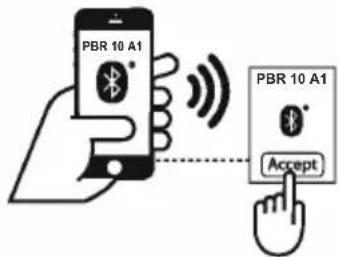 PARKSIDE PBR 10 A1 - Verbinden mit dem Wiedergabegerät über Bluetooth - 2