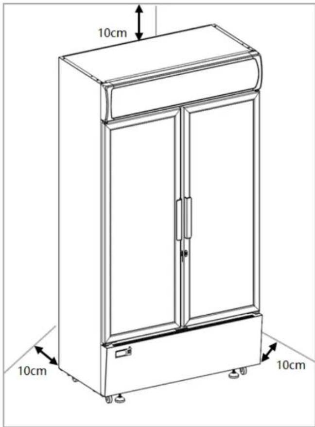 ASPES ARH2101E - Leveling the unit - 1
