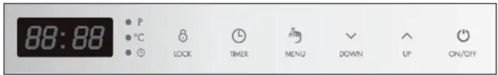 Klarstein MisterCook Duo - PANEL DE CONTROL Y FUNCIONES DE LAS TECLAS - 1