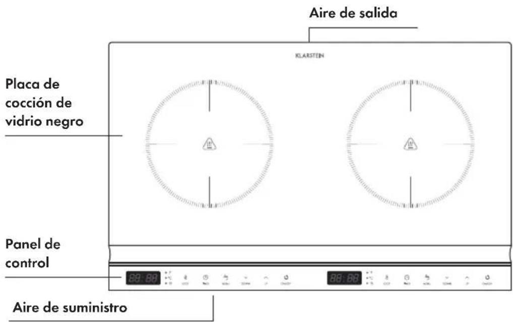 Klarstein MisterCook Duo - VISTA GENERAL DEL APARATO - 1