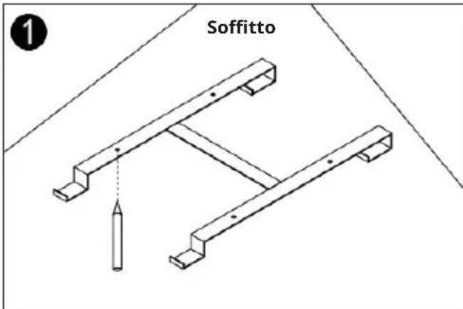 Klarstein Wondersky - Montaggio a soffitto - 1