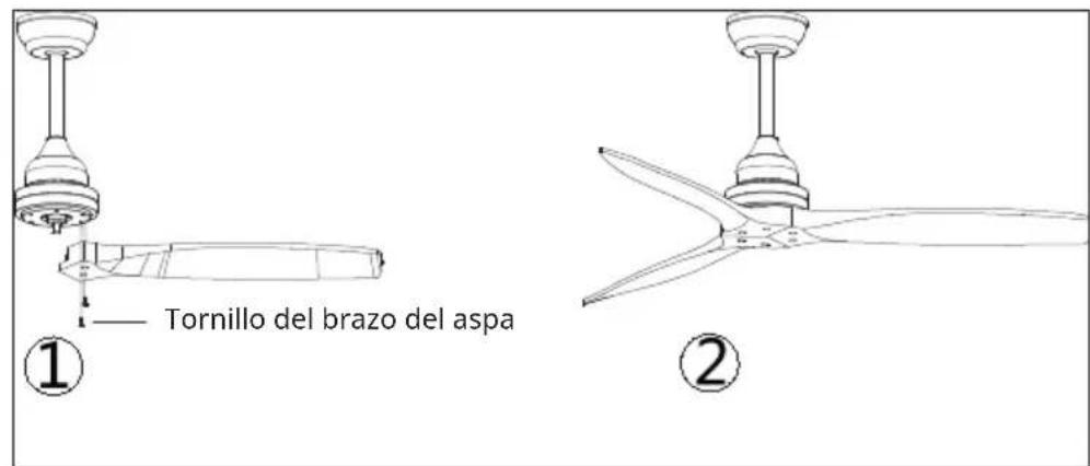 Klarstein Santa Elena Smart - Poner las aspas - 1