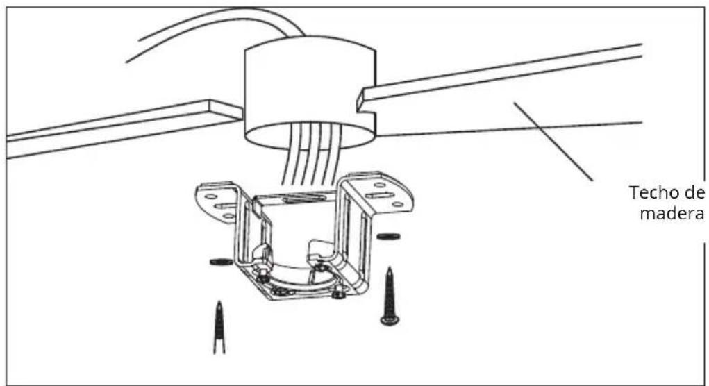 Klarstein Santa Elena Smart - Fijación del soporte de techo - 1