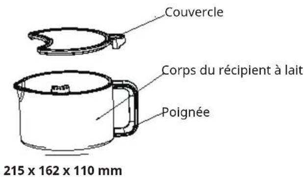 Klarstein Marcia Touch - PEZZO DI RICAMBIO CARAFFA 10047621 - 2