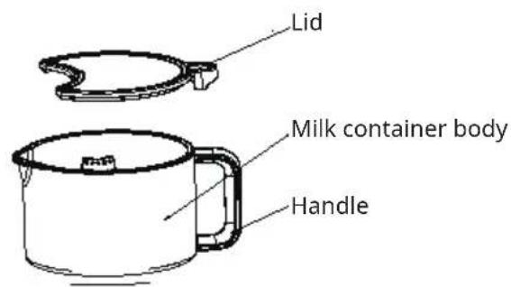 Klarstein Marcia Touch - SPARE PART JUG 10047621 - 2