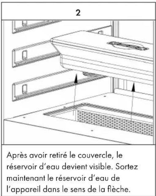 Klarstein Steakhouse Pro 98 - Remplissage du réservoir d'eau - 2