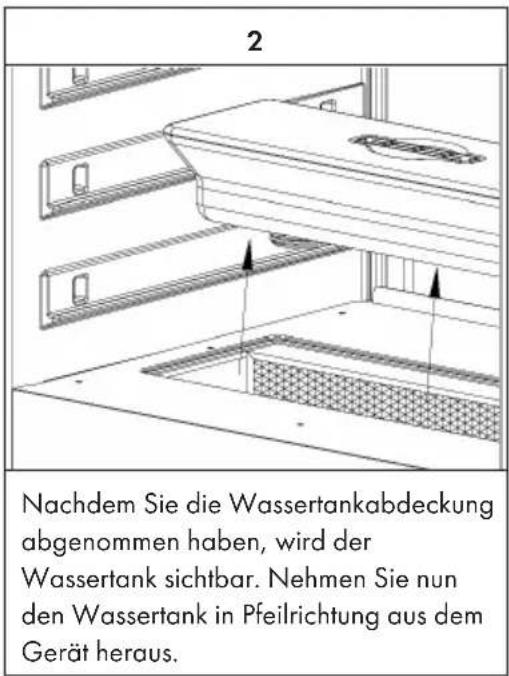 Klarstein Steakhouse Pro 98 - Wassertank auffüllen - 2