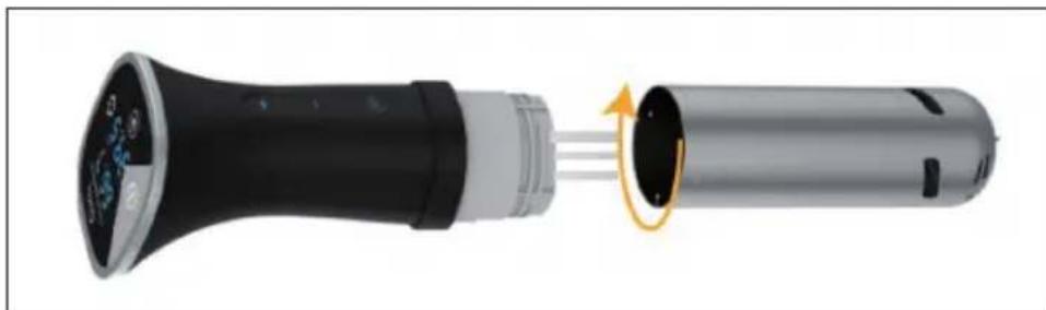 Klarstein Quickstick Smart - Change flow direction - 1