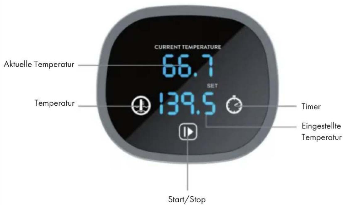 Klarstein Quickstick Smart - BEDIENFELD UND TASTEN - 1
