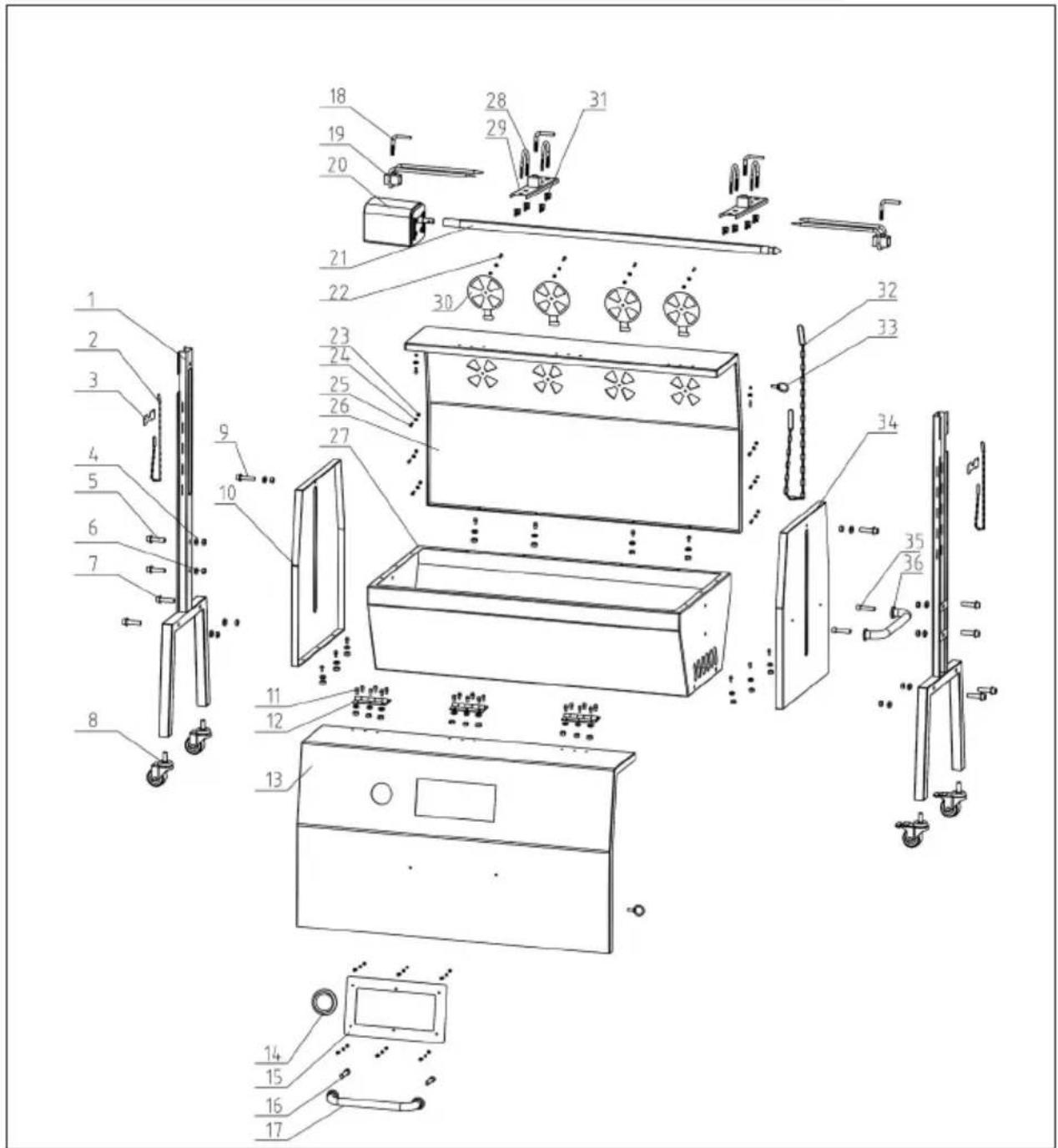 Klarstein Sauenland Pro XL - WARNUNG - 2