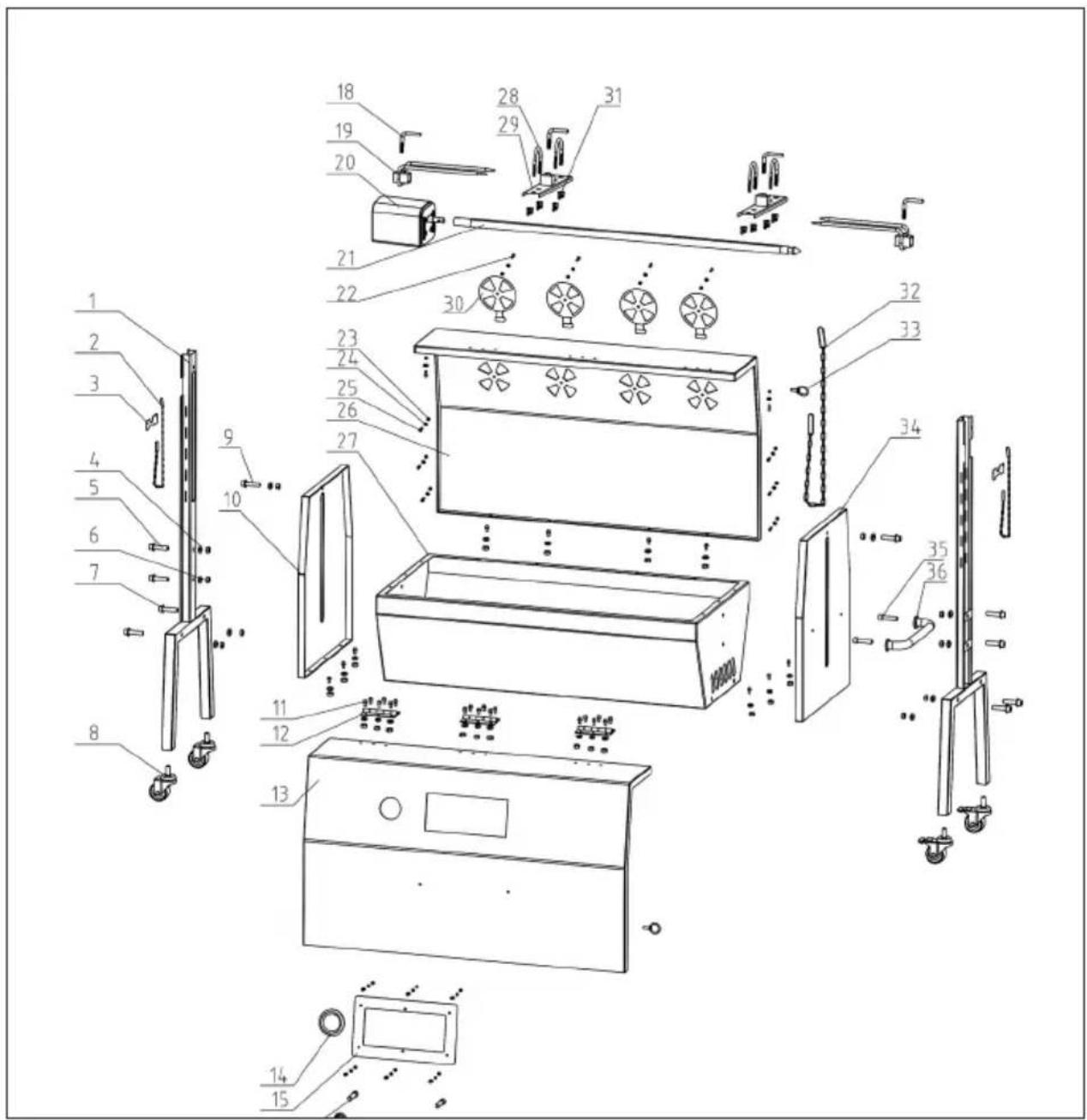 Klarstein Sauenland Pro XL - MISE EN GARDE - 2