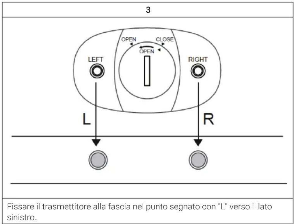 Capital Sports Puls3 BT - POSIZIONARE LA FASCIA TORACICA - 3
