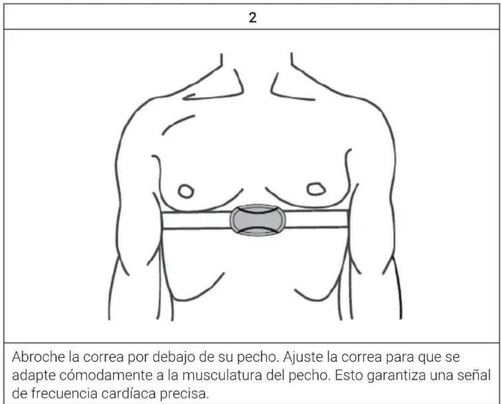 Capital Sports Puls3 BT - COLOCACIÓN DE LA CORREA DEL PECHO - 2
