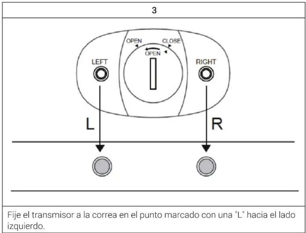 Capital Sports Puls3 BT - COLOCACIÓN DE LA CORREA DEL PECHO - 3