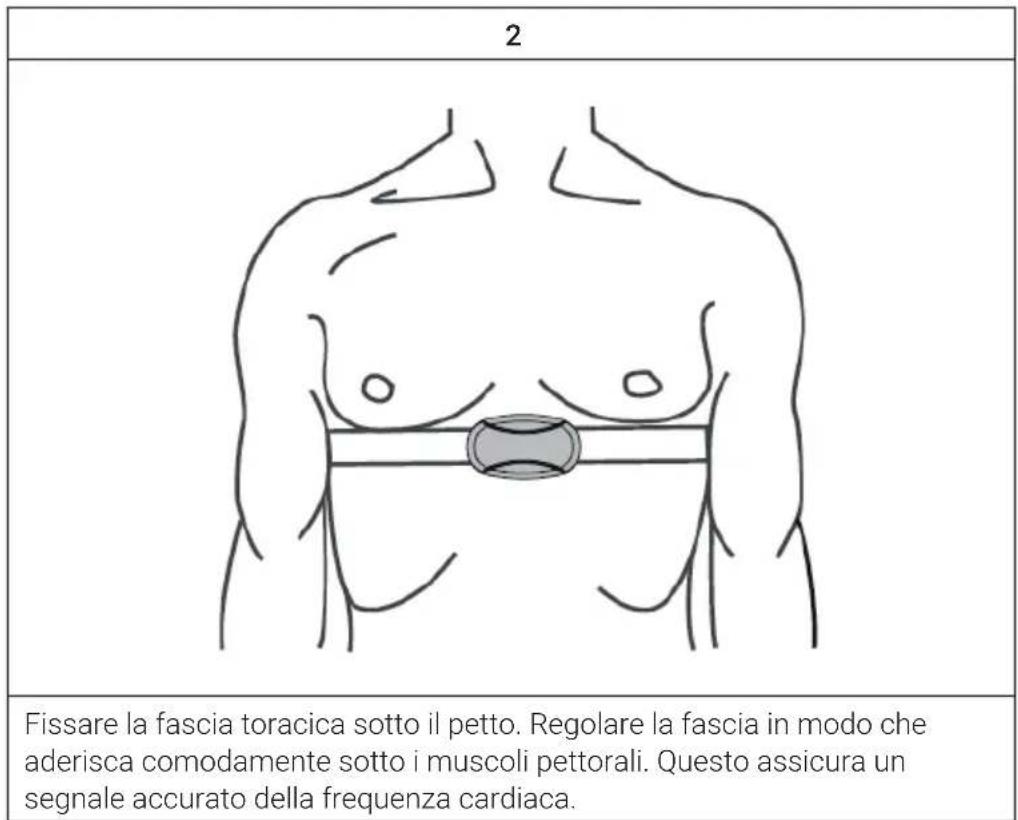 Capital Sports Puls3 BT - POSIZIONARE LA FASCIA TORACICA - 2