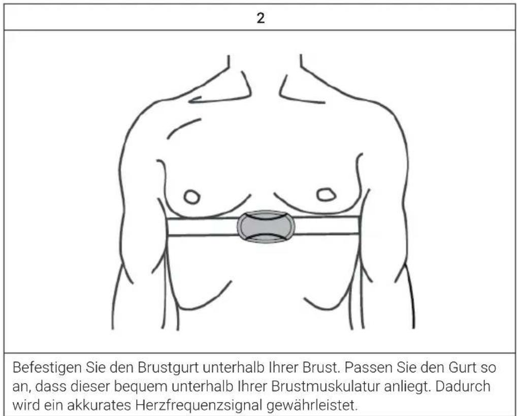 Capital Sports Puls3 BT - ANLEGEN DES BRUSTGURTS - 2