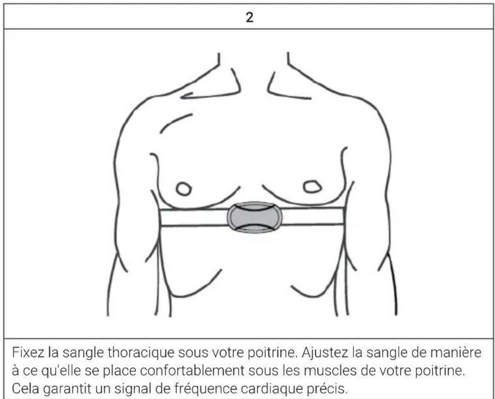 Capital Sports Puls3 BT - MISE EN PLACE DE LA SANGLE THORACIQUE - 2