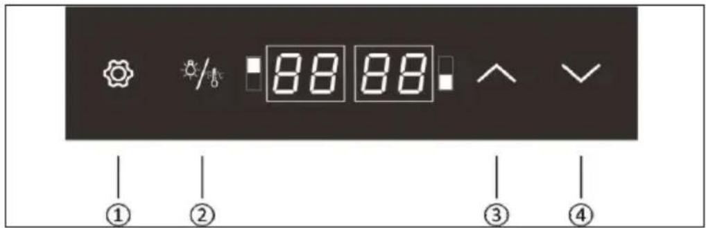 Klarstein Shiraz 18 Duo - Control panel - 1