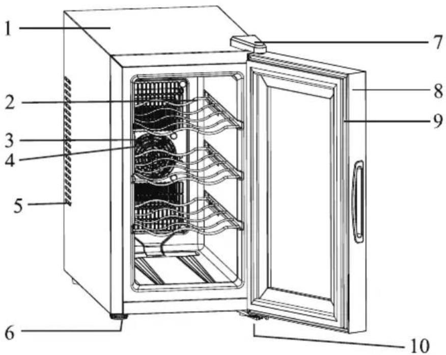 Klarstein Shiraz 8 Uno - Dispositivo - 1