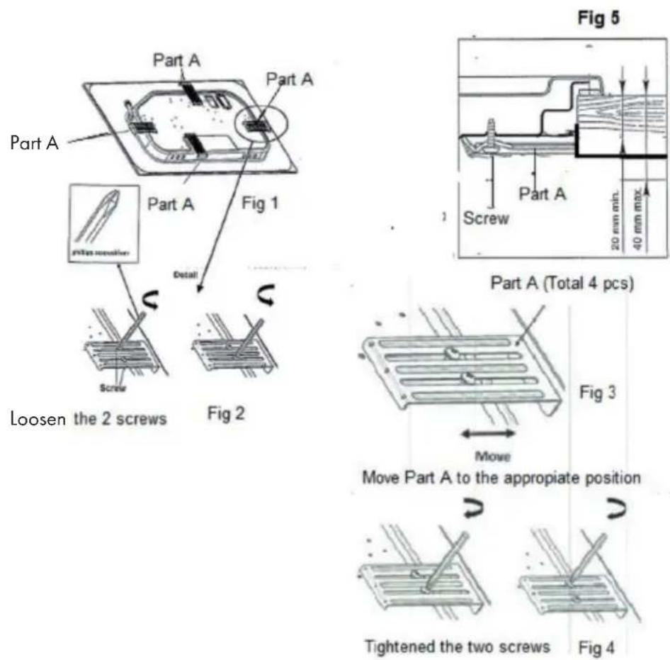 Klarstein Trifecta 5 - Assembly of the fixing bracket Part A - 1