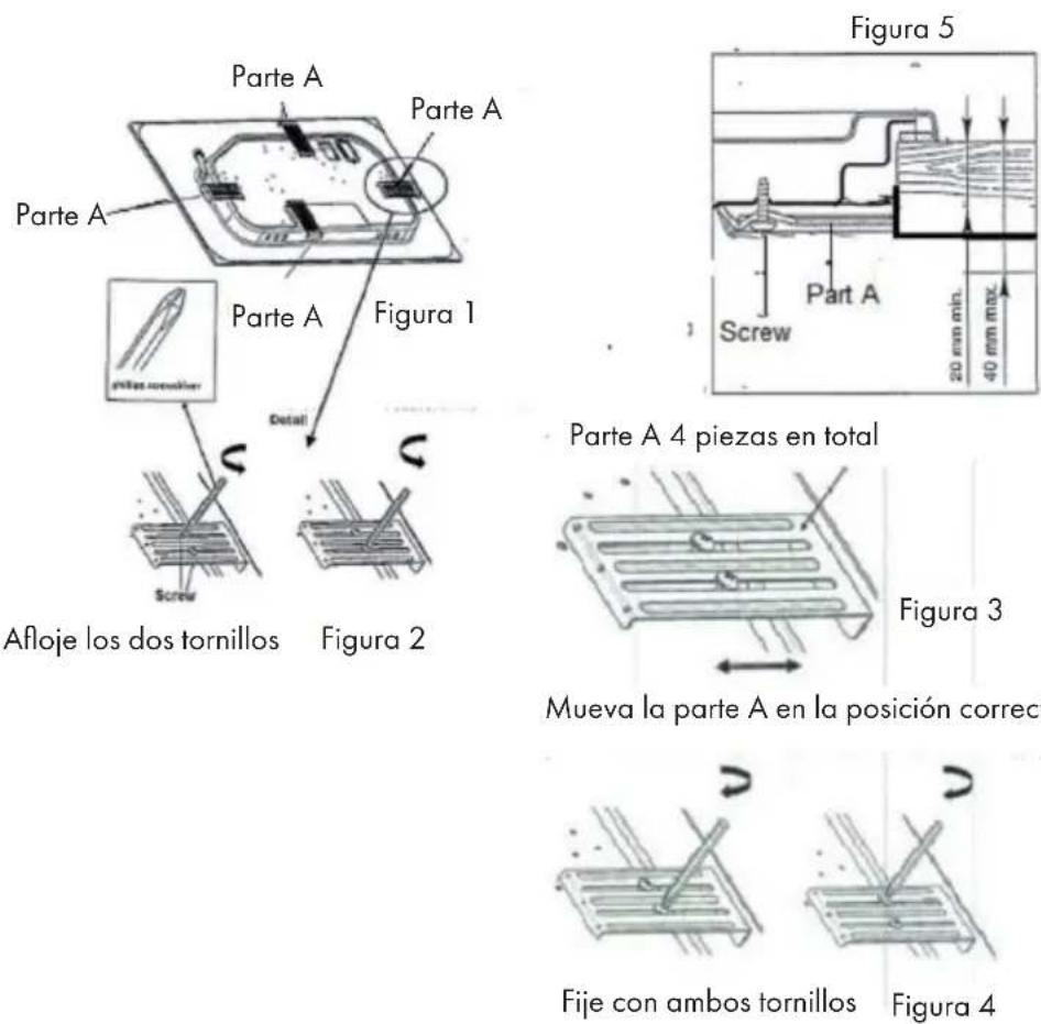 Klarstein Trifecta 5 - Montaje del soporte (parte A) - 1
