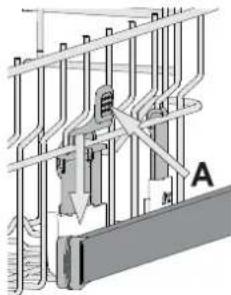 INDESIT IN2IFC14BN6 - ADJUSTING THE HEIGHT OF THE UPPER RACK - 1