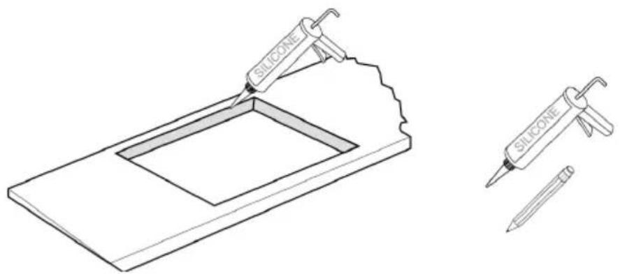 Klarstein PowerGlide - Repérez les supports de fixation - 1