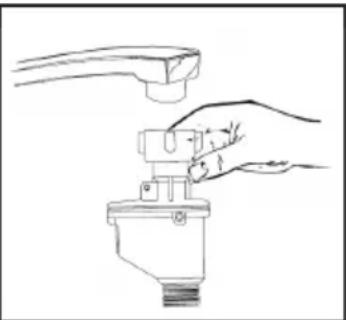 Klarstein Amazonia Eco 8 - Attach and remove the water inlet - 1