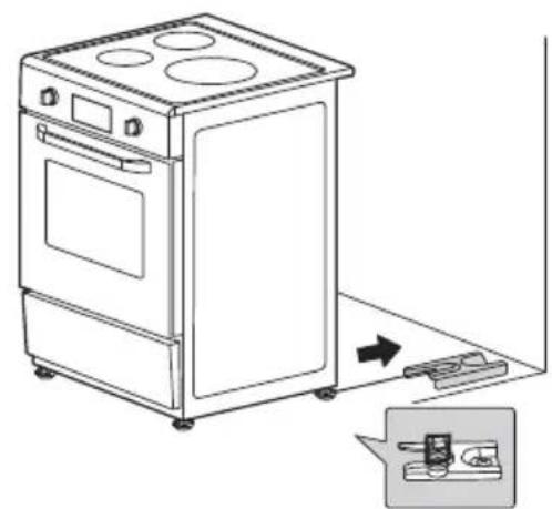 FAR CI50CBK - Anti-tipping bracket installation - 4