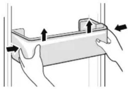 FAR CB2623BK - Cleaning the door tray - 1