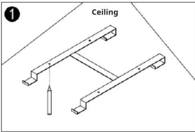 Klarstein Wondersky Double 700W - Ceiling mounting - 1
